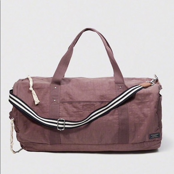 Abercrombie & Fitch Handbags - Abercrombie Nylon Barrel Duffle Overnight Bag